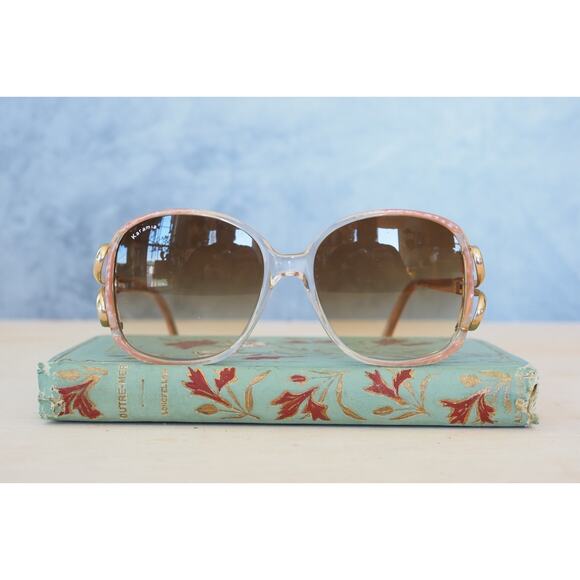 Vintage 1970s Sunglasses Disco retro Made In Korea Grandma Chic main image 7